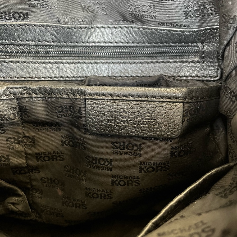 Michael Kors Black Buckle Satchel - Picture 6 of 15